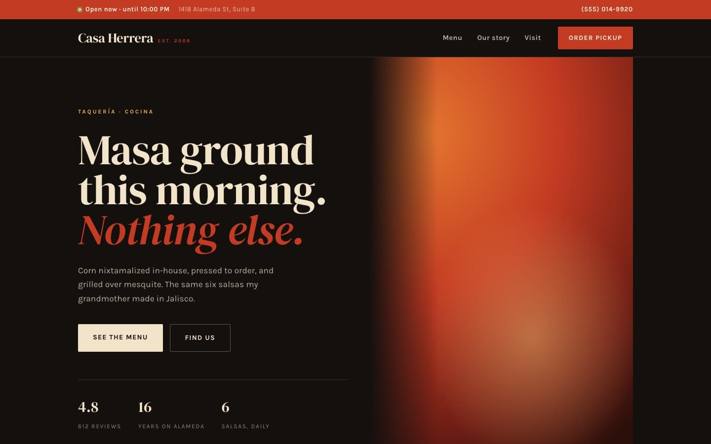 Casa Herrera sample site
